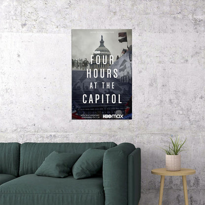 Four Hours At The Capitol Movie Documentary Poster Wall Art Print Home Wall Decor - xonomax