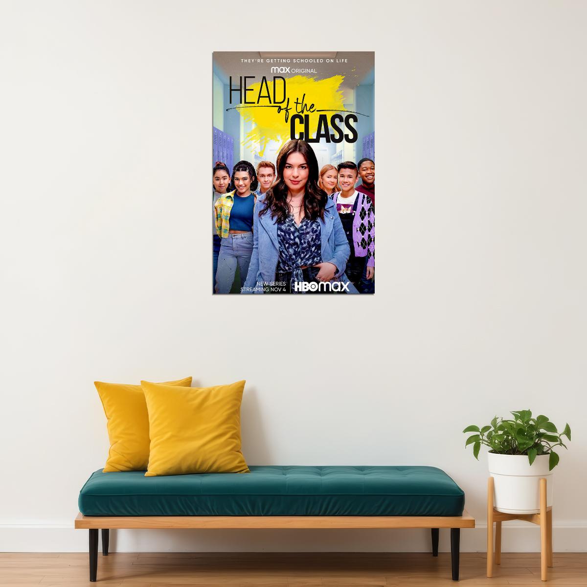 Head Of The Class Movie Comedy Poster Wall Art Print Home Wall Decor - xonomax
