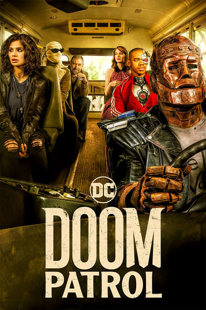 Doom Patrol Full Character Movie Action Poster Wall Art Print Home Wall Decor - xonomax