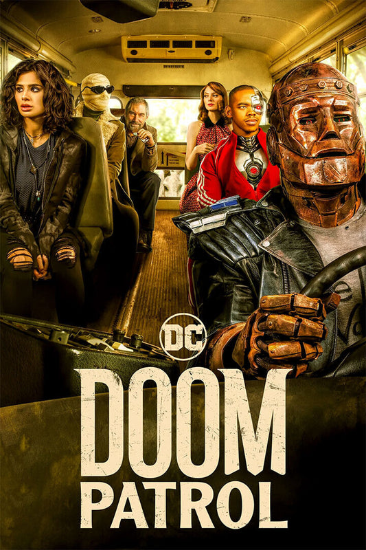 Doom Patrol Full Character Movie Action Poster Wall Art Print Home Wall Decor - xonomax