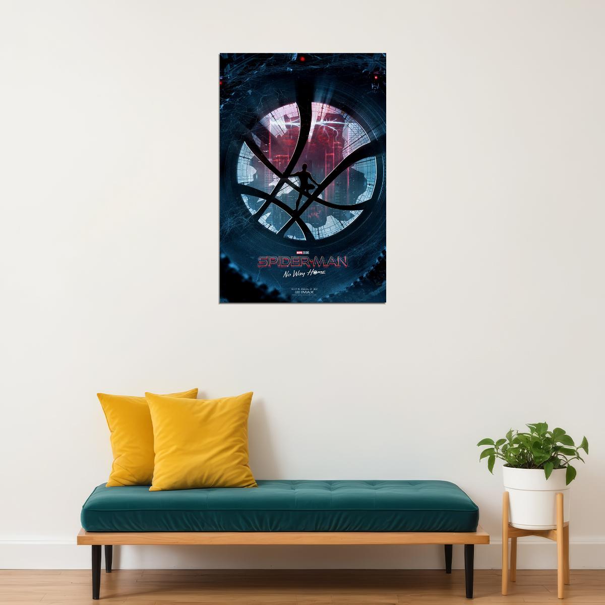 Spider Man No Way Home Movie Excitement Danger Poster Wall Art Print Home Wall Decor - xonomax