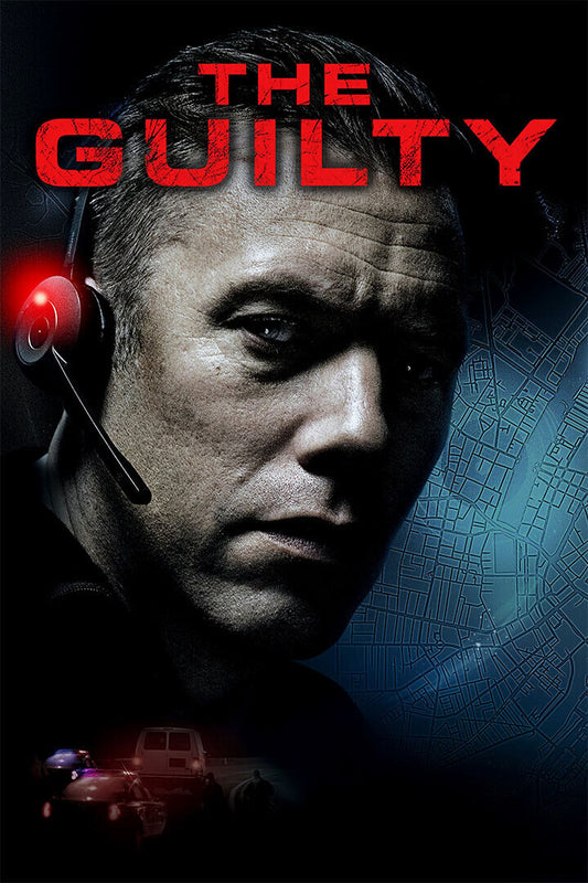 The Guilty Movie Drama Crime Thriller Poster Wall Art Print Home Wall Decor - xonomax