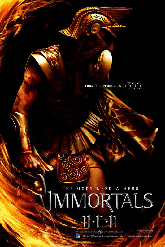 The Immortals Full Character Movie Action Drama Poster Wall Art Print Home Wall Decor - xonomax