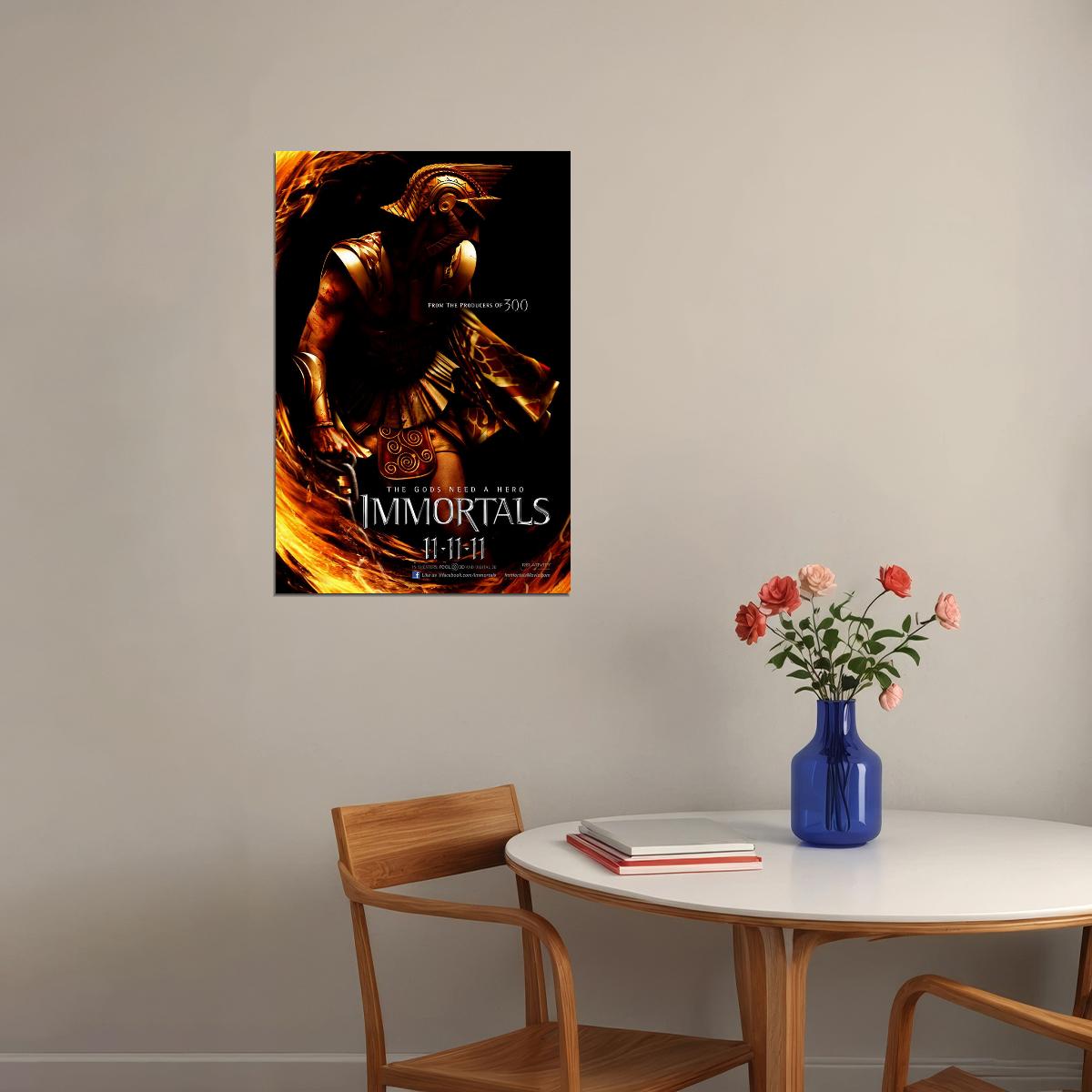 The Immortals Full Character Movie Action Drama Poster Wall Art Print Home Wall Decor - xonomax