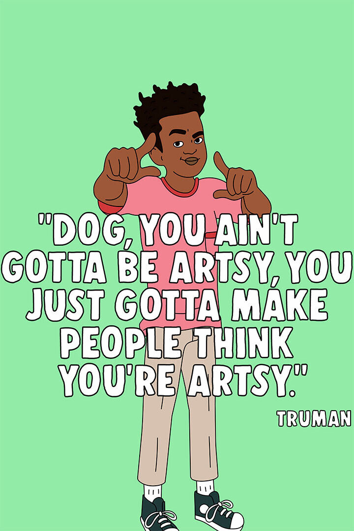 Fairfax Movie Excitement Animation Poster Wall Art Print Home Wall Decor - xonomax