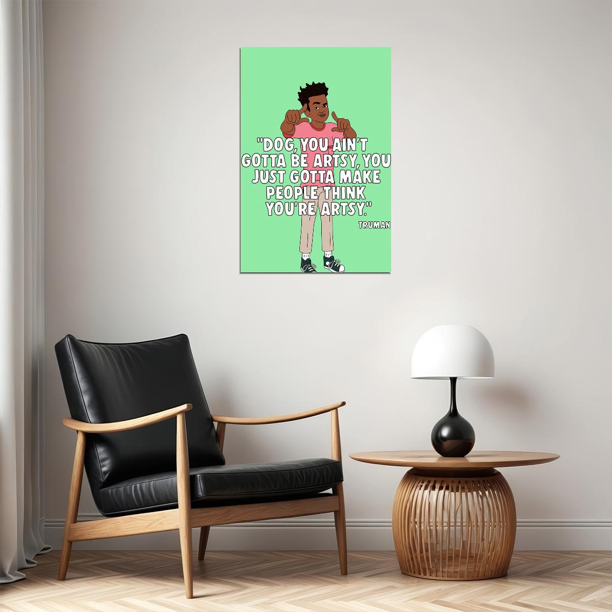 Fairfax Movie Excitement Animation Poster Wall Art Print Home Wall Decor - xonomax