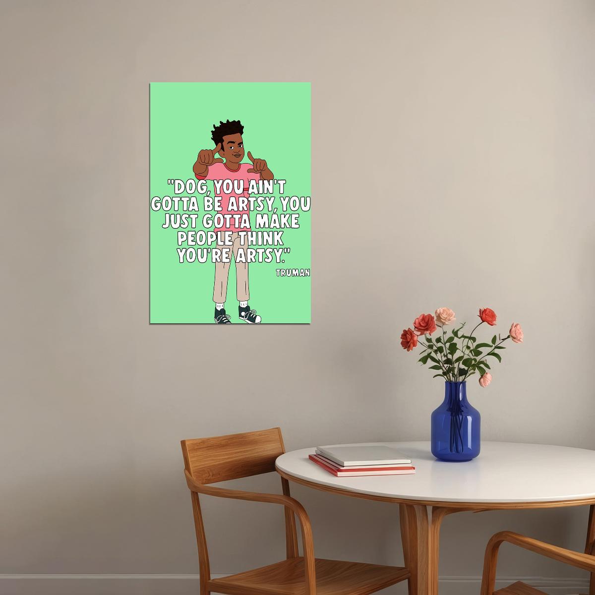 Fairfax Movie Excitement Animation Poster Wall Art Print Home Wall Decor - xonomax