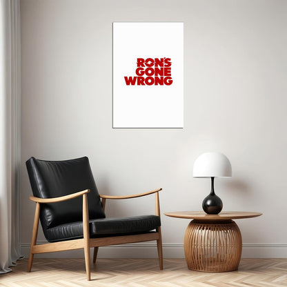 Ron's Gone Wrong Movie Animation Child Robot Friendship Poster Wall Art Print Home Wall Decor - xonomax