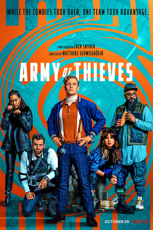 Army Of Thieves Movie Comedy Action Crime Poster Wall Art Print Home Wall Decor - xonomax
