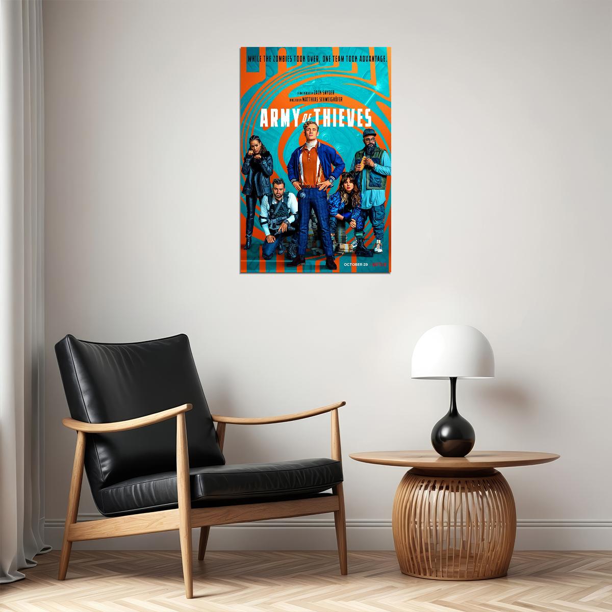 Army Of Thieves Movie Comedy Action Crime Poster Wall Art Print Home Wall Decor - xonomax