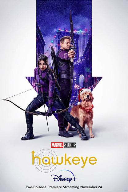 Hawkeye Movie Action Adventure Poster Wall Art Print Home Wall Decor - xonomax