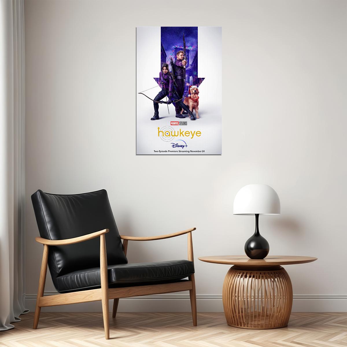 Hawkeye Movie Action Adventure Poster Wall Art Print Home Wall Decor - xonomax