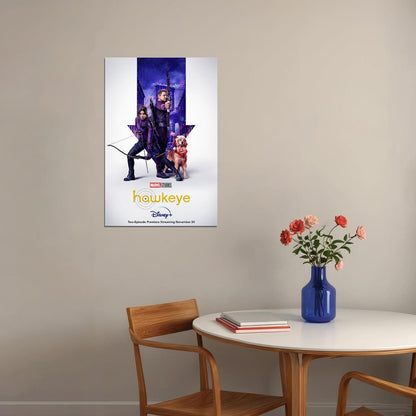 Hawkeye Movie Action Adventure Poster Wall Art Print Home Wall Decor - xonomax