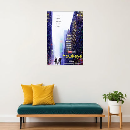 Hawkeye Movie Adventure Action Poster Wall Art Print Home Wall Decor - xonomax