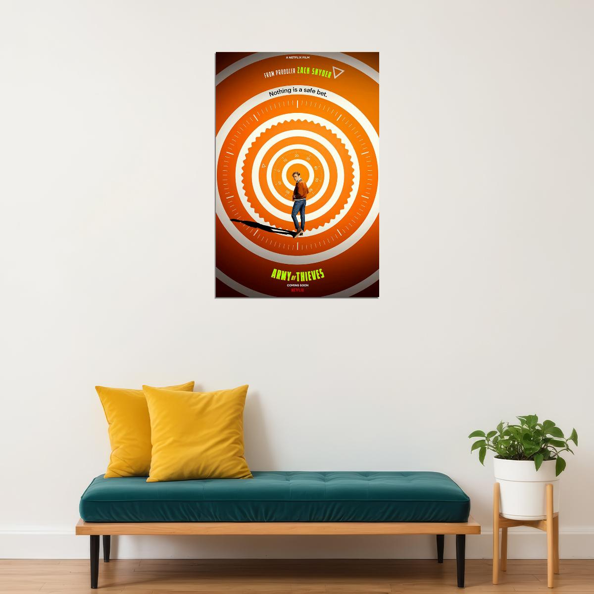 Army Of Thieves Movie Action Crime Comedy Poster Wall Art Print Home Wall Decor - xonomax