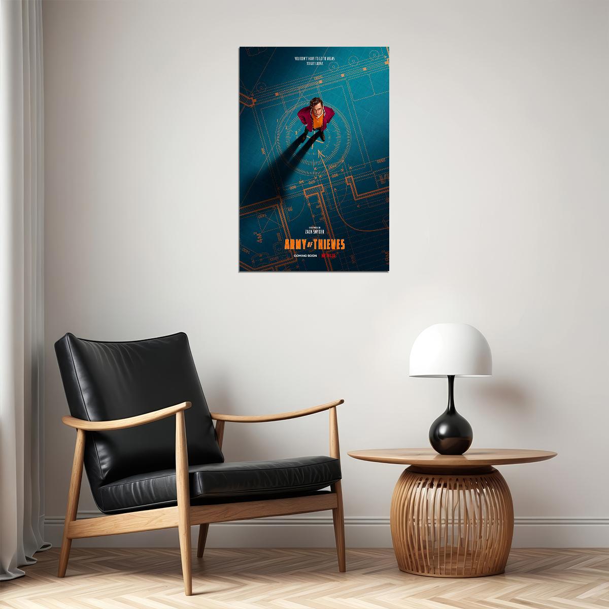 Army Of Thieves Movie Comedy Action Crime Poster Wall Art Print Home Wall Decor - xonomax