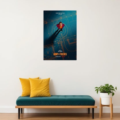 Army Of Thieves Movie Comedy Action Crime Poster Wall Art Print Home Wall Decor - xonomax