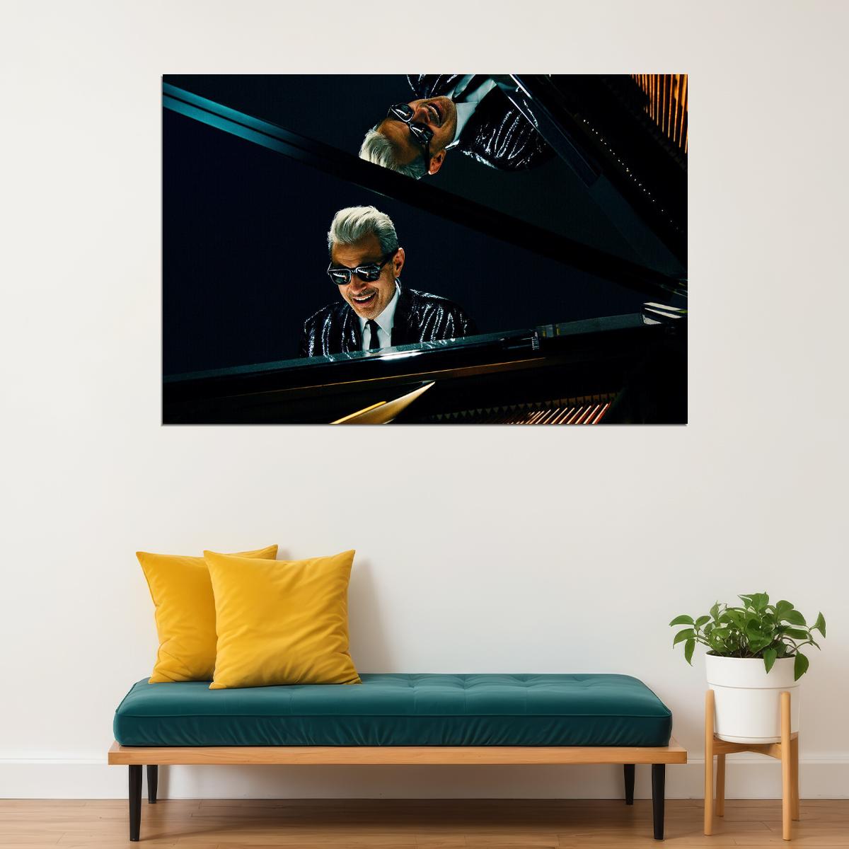 Jeff American Cinema Actor Famous Artist Poster Wall Art Print Home Wall Decor - xonomax