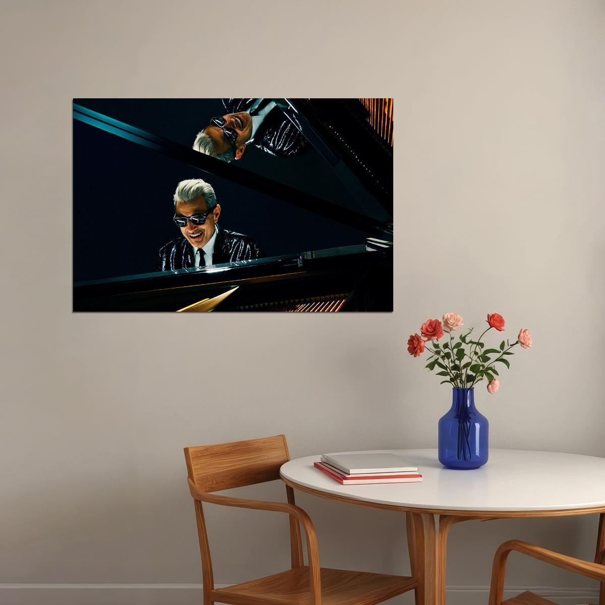 Jeff American Cinema Actor Famous Artist Poster Wall Art Print Home Wall Decor - xonomax