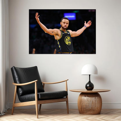 Golden State Warriors Championship Curry Show Poster Wall Art Print Home Wall Decor - xonomax