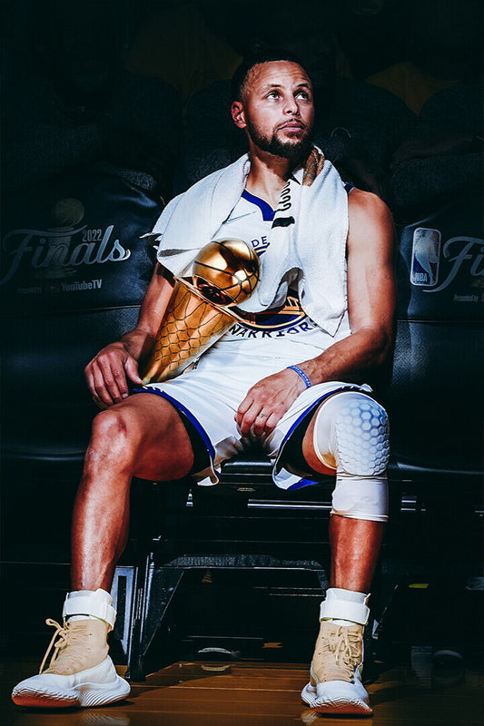 Curry Playoff Finals Mvp Golden State Warriors 2022 Poster Wall Art Print Home Wall Decor - xonomax