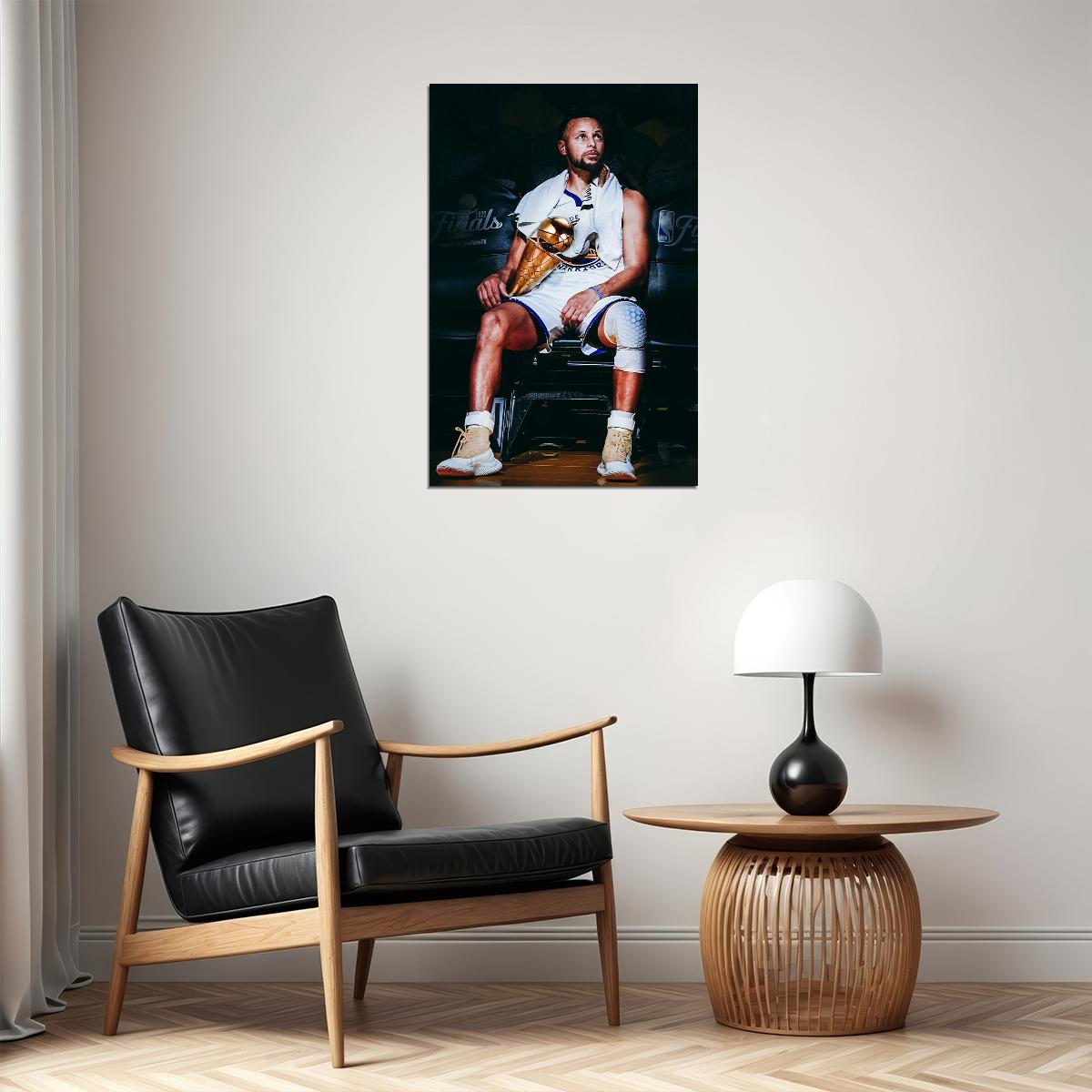 Curry Playoff Finals Mvp Golden State Warriors 2022 Poster Wall Art Print Home Wall Decor - xonomax