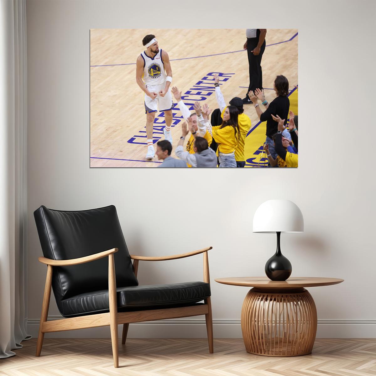Klay Golden State Warriors Champions 2022 Poster Wall Art Print Home Wall Decor - xonomax