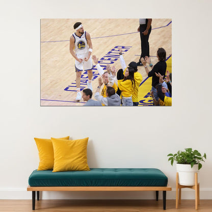 Klay Golden State Warriors Champions 2022 Poster Wall Art Print Home Wall Decor - xonomax