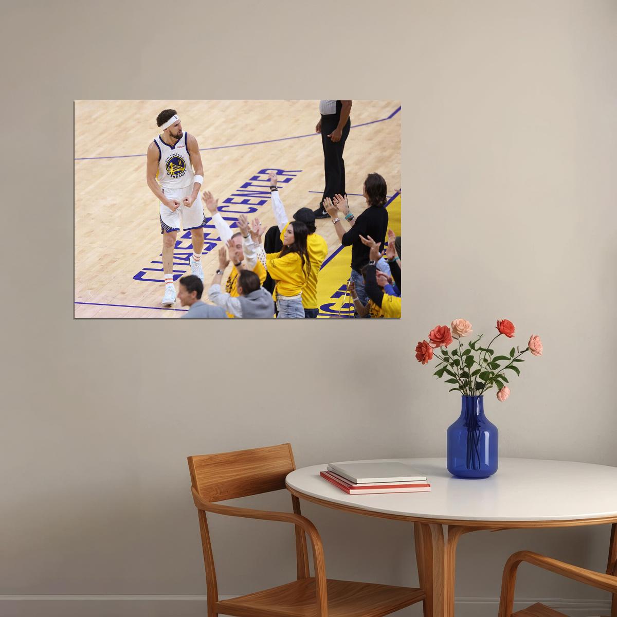 Klay Golden State Warriors Champions 2022 Poster Wall Art Print Home Wall Decor - xonomax