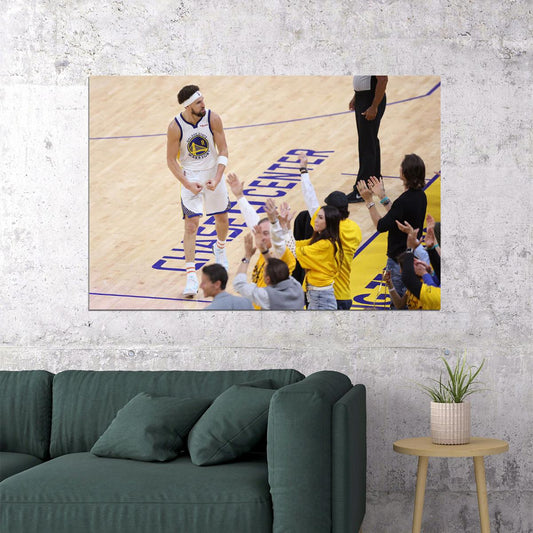 Klay Golden State Warriors Champions 2022 Poster Wall Art Print Home Wall Decor - xonomax
