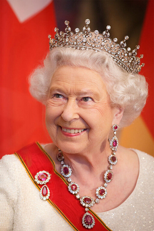 Queen Elizabeth High Governor Queen Of England Poster Wall Art Print Home Wall Decor - xonomax