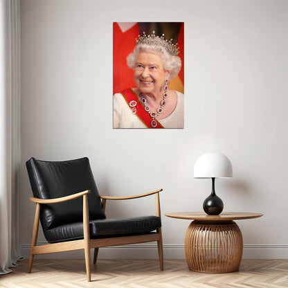 Queen Elizabeth High Governor Queen Of England Poster Wall Art Print Home Wall Decor - xonomax