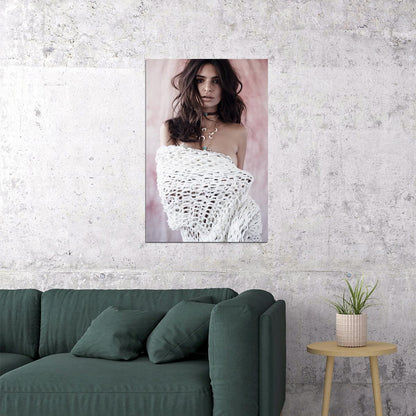Emily Ratajkowski British-american Model Poster Wall Art Print Home Wall Decor - xonomax