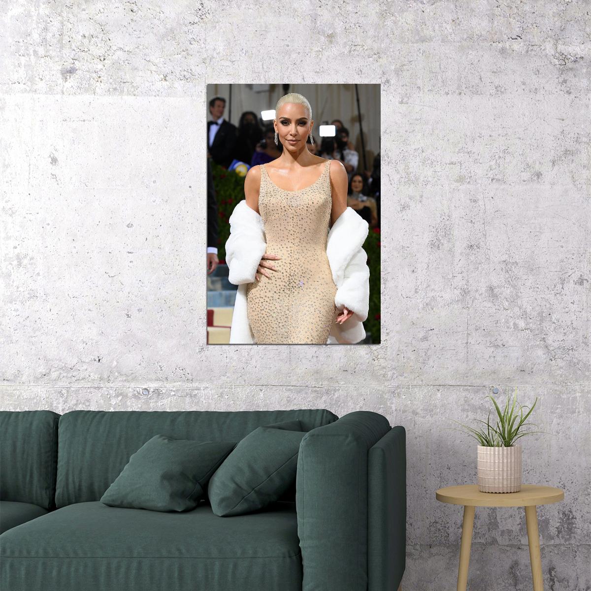 Kim Kardashian Singer Actor Model Artist Poster Wall Art Print Home Wall Decor - xonomax