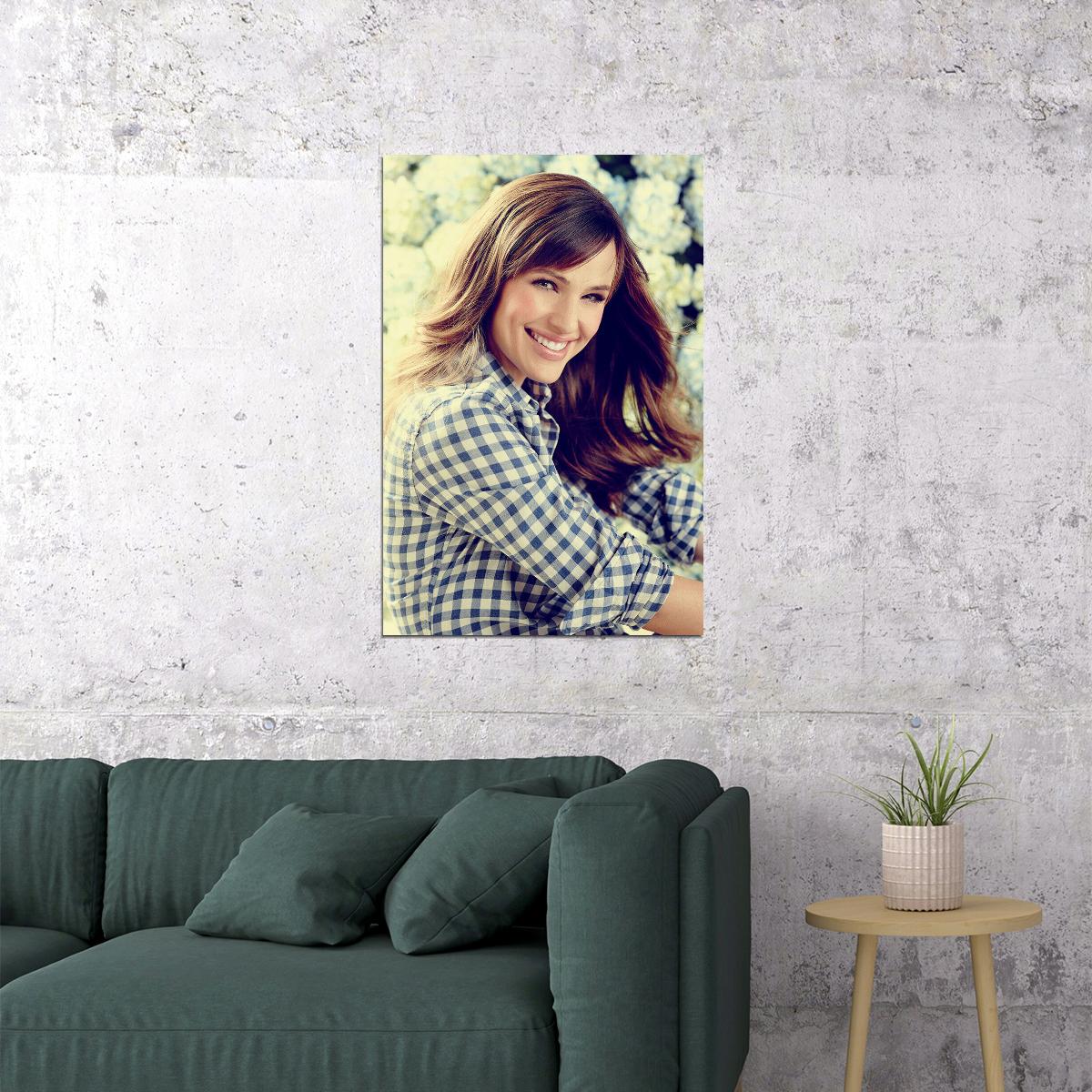 Jennifer Garner American Actress Business Person Poster Wall Art Print Home Wall Decor - xonomax