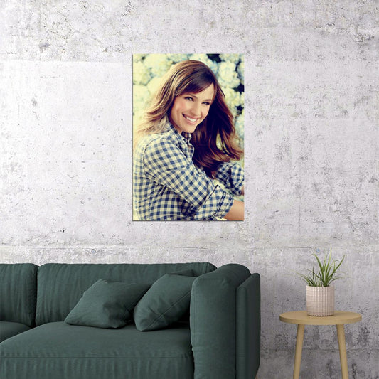 Jennifer Garner American Actress Business Person Poster Wall Art Print Home Wall Decor - xonomax