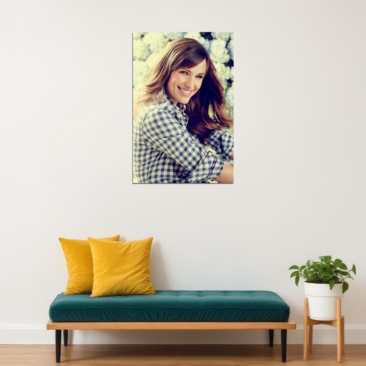 Jennifer Garner American Actress Business Person Poster Wall Art Print Home Wall Decor - xonomax