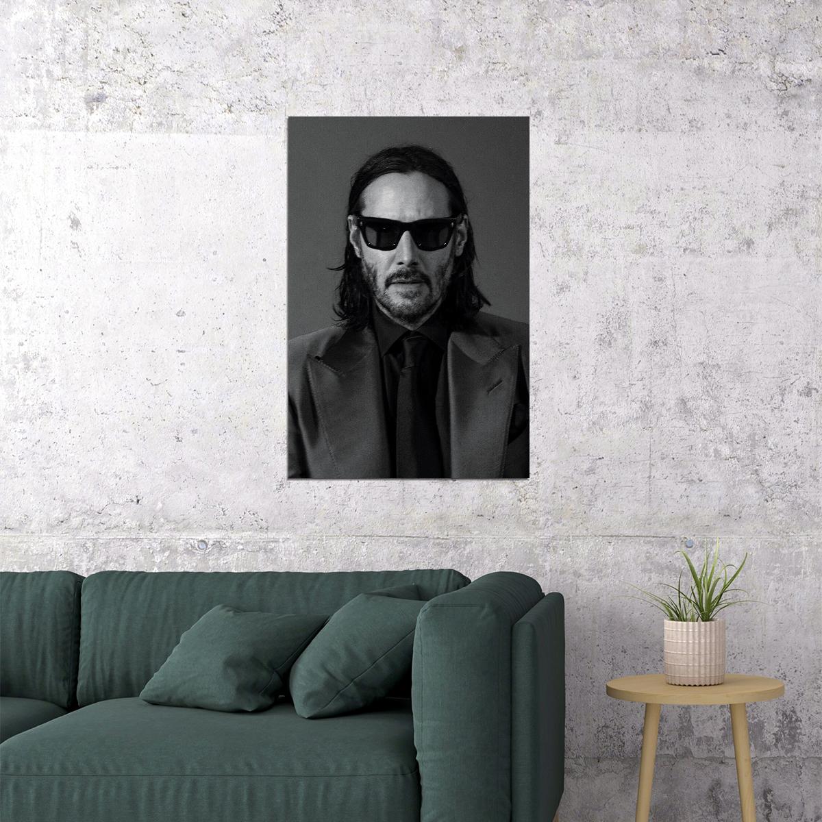 Keanu Reeves Canadian Actor Artist Director Poster Wall Art Print Home Wall Decor - xonomax