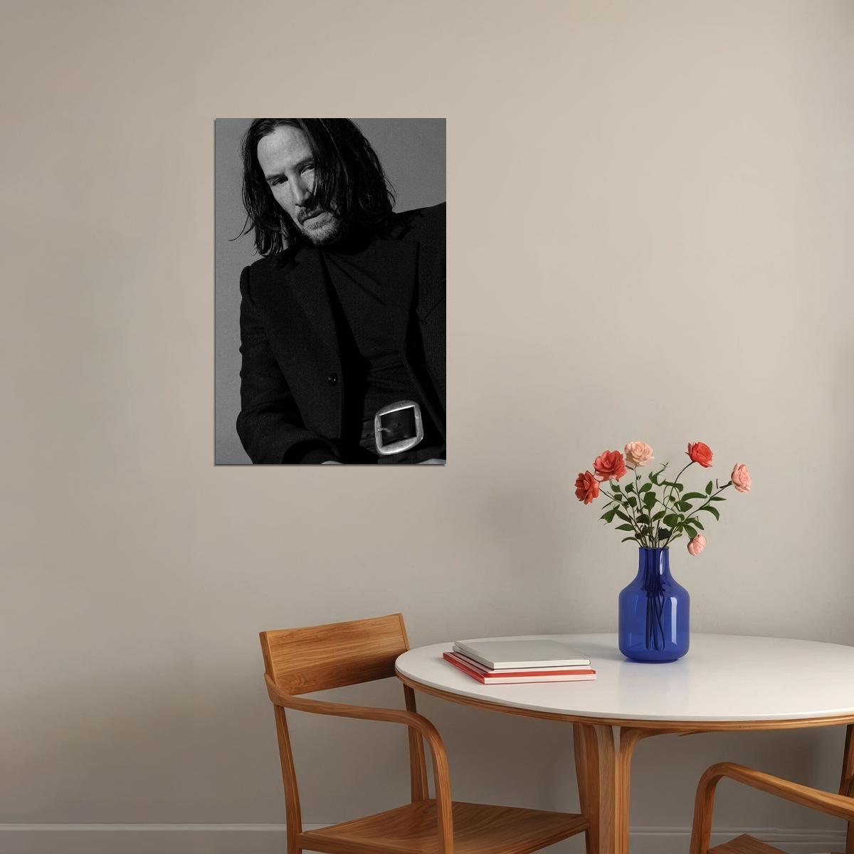 Keanu Reeves Producer Actor Director Artist Poster Wall Art Print Home Wall Decor - xonomax