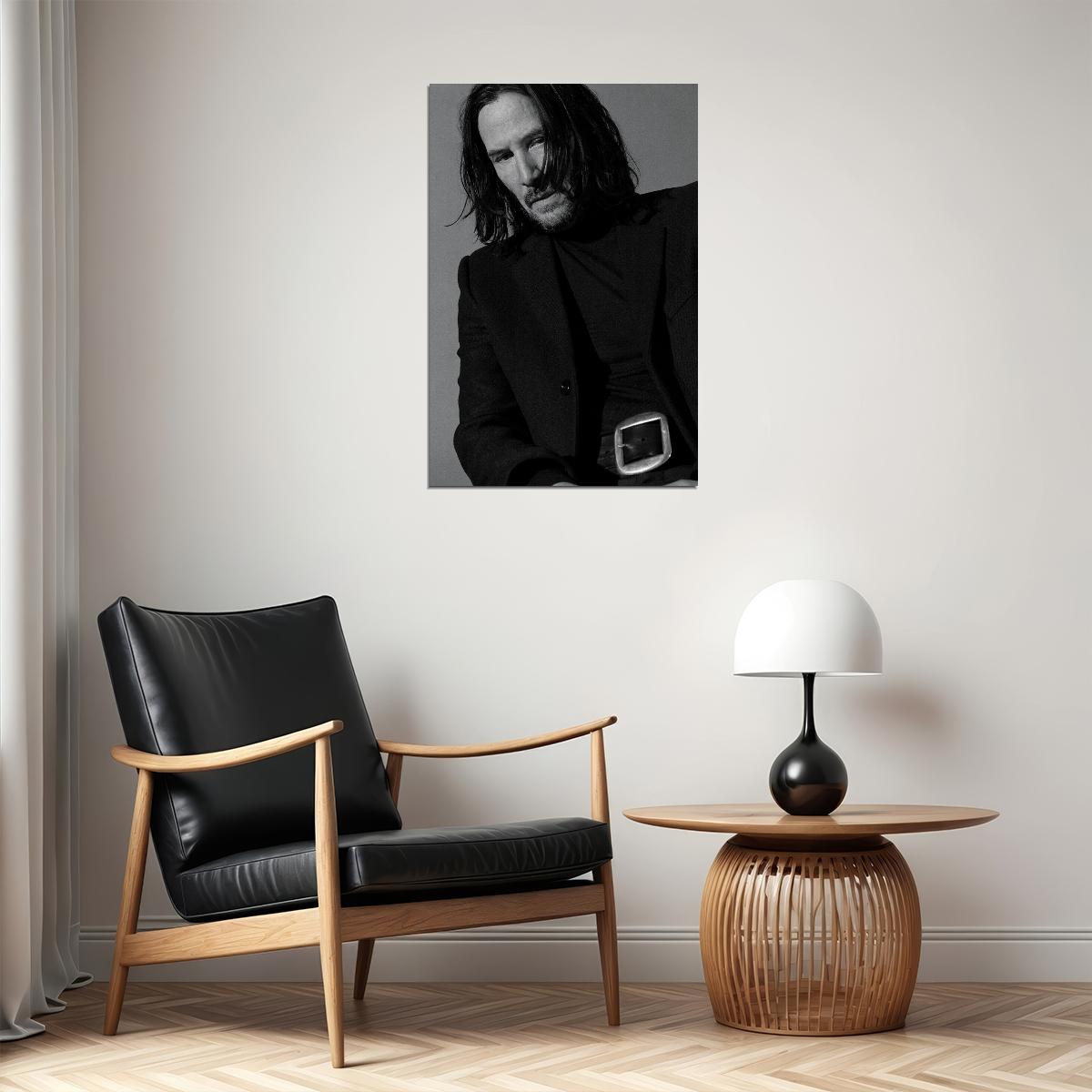 Keanu Reeves Producer Actor Director Artist Poster Wall Art Print Home Wall Decor - xonomax
