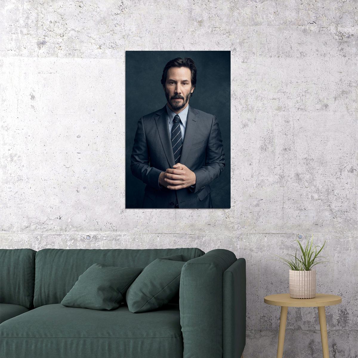 Keanu Reeves Actor Director Producer Artist Poster Wall Art Print Home Wall Decor - xonomax