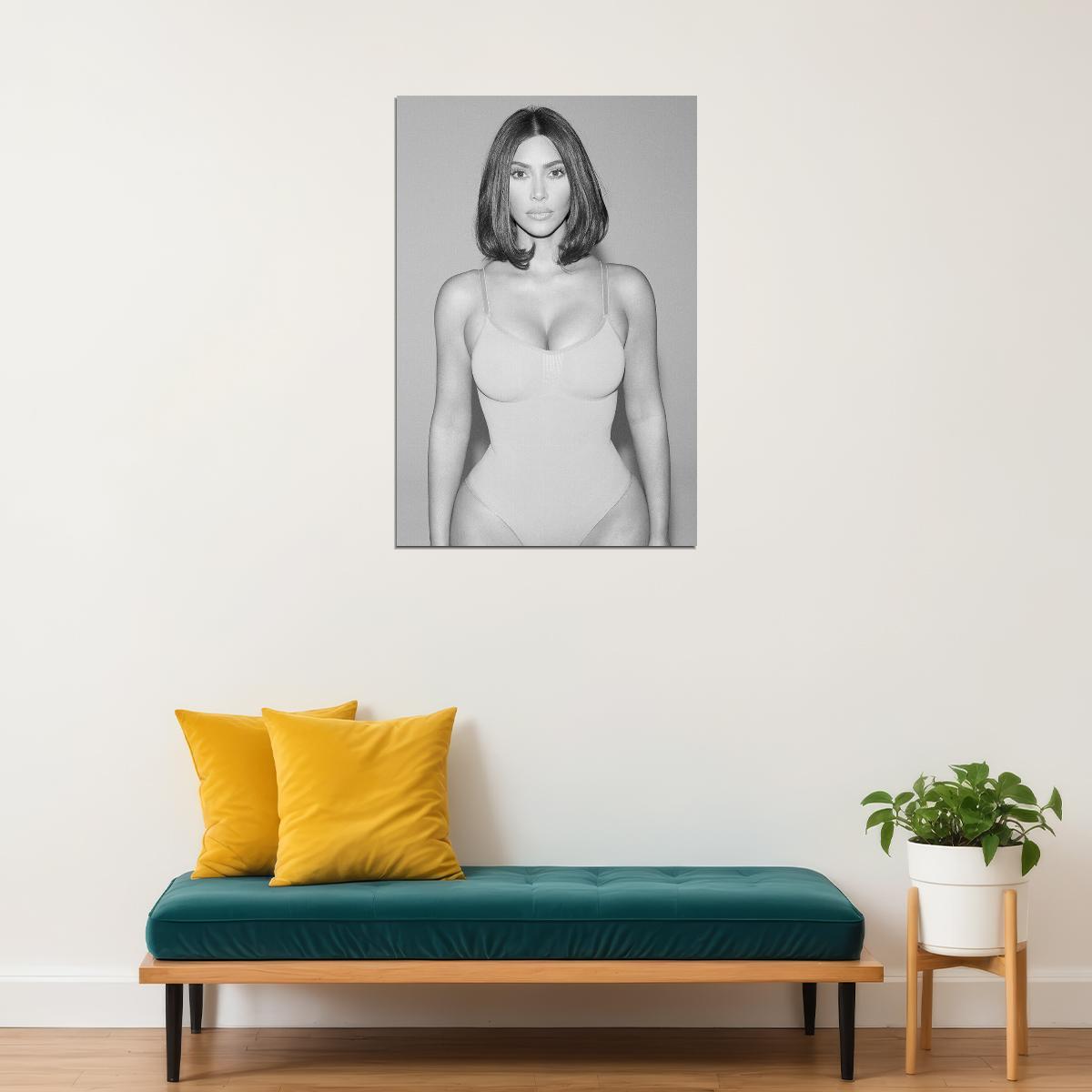 Kim Kardashian American Magazine Star Model Poster Wall Art Print Home Wall Decor - xonomax