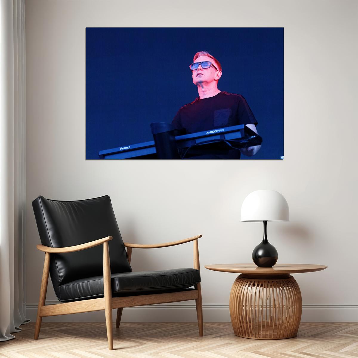 Andrew Fletcher Artist Singer Musician Tribute Poster Wall Art Print Home Wall Decor - xonomax