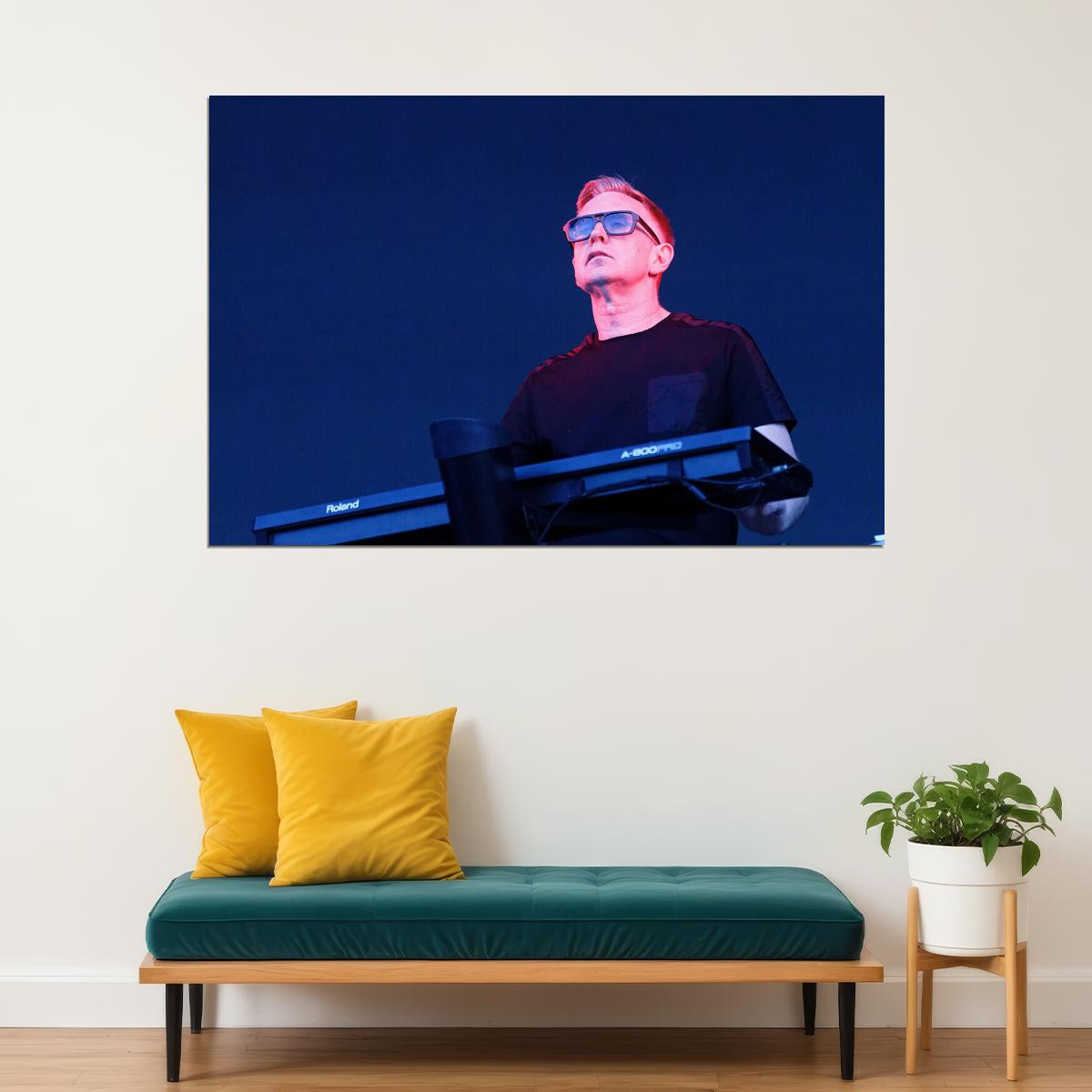 Andrew Fletcher Artist Singer Musician Tribute Poster Wall Art Print Home Wall Decor - xonomax