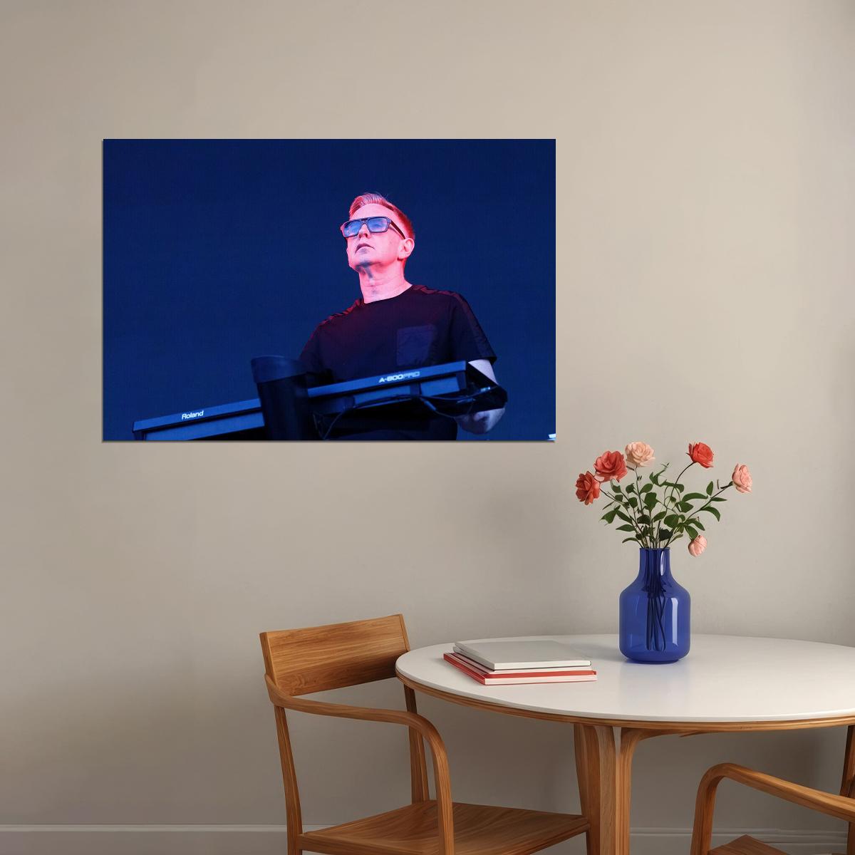 Andrew Fletcher Artist Singer Musician Tribute Poster Wall Art Print Home Wall Decor - xonomax