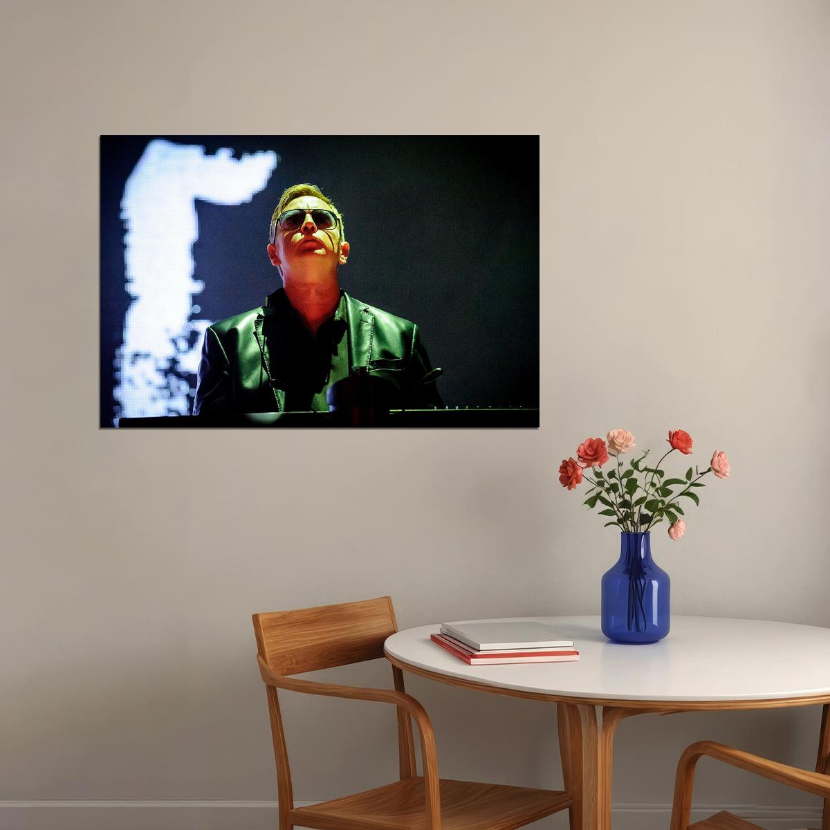 Andrew Fletcher British Musician Singer Tribute Poster Wall Art Print Home Wall Decor - xonomax