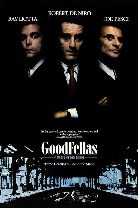 Ray Liotta Goodfellas Movie Biography Drama Tribute Poster Wall Art Print Home Wall Decor - xonomax