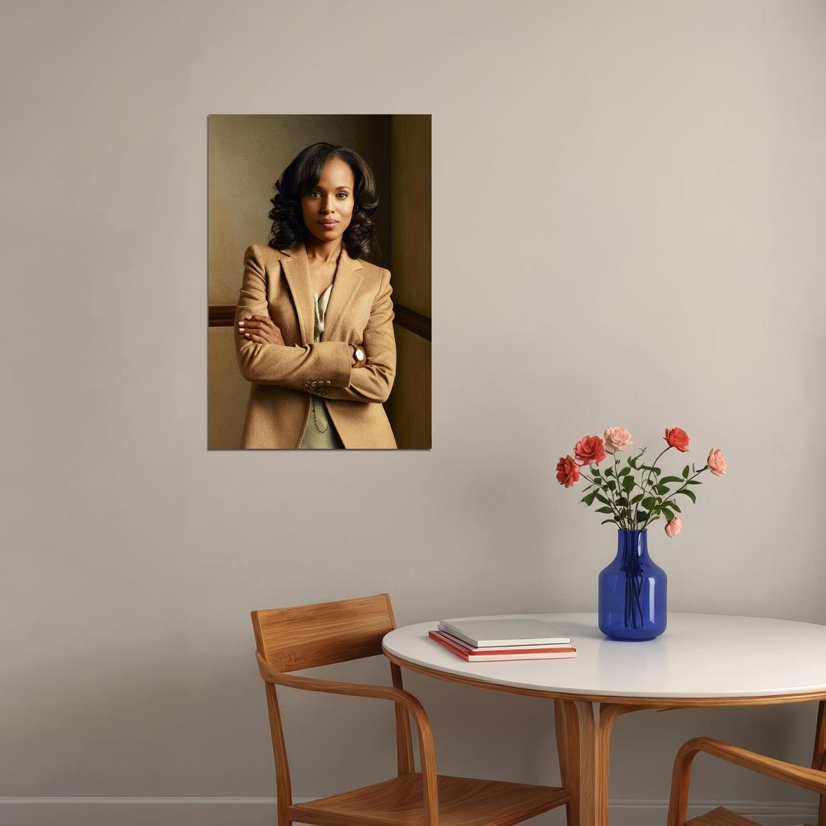 Kerry Washington American Artist Poster Wall Art Print Home Wall Decor - xonomax