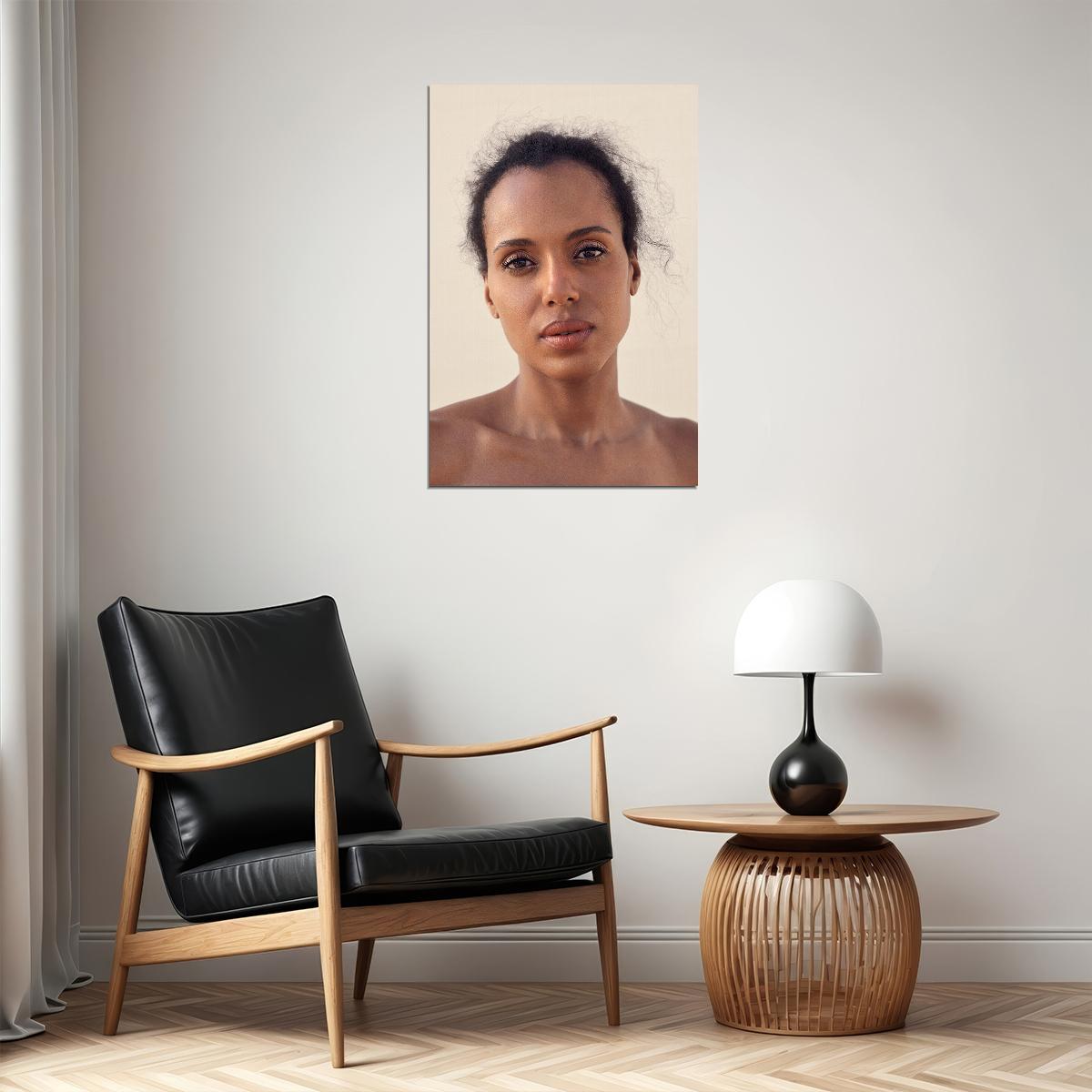 Kerry Washington American Actor Poster Wall Art Print Home Wall Decor - xonomax