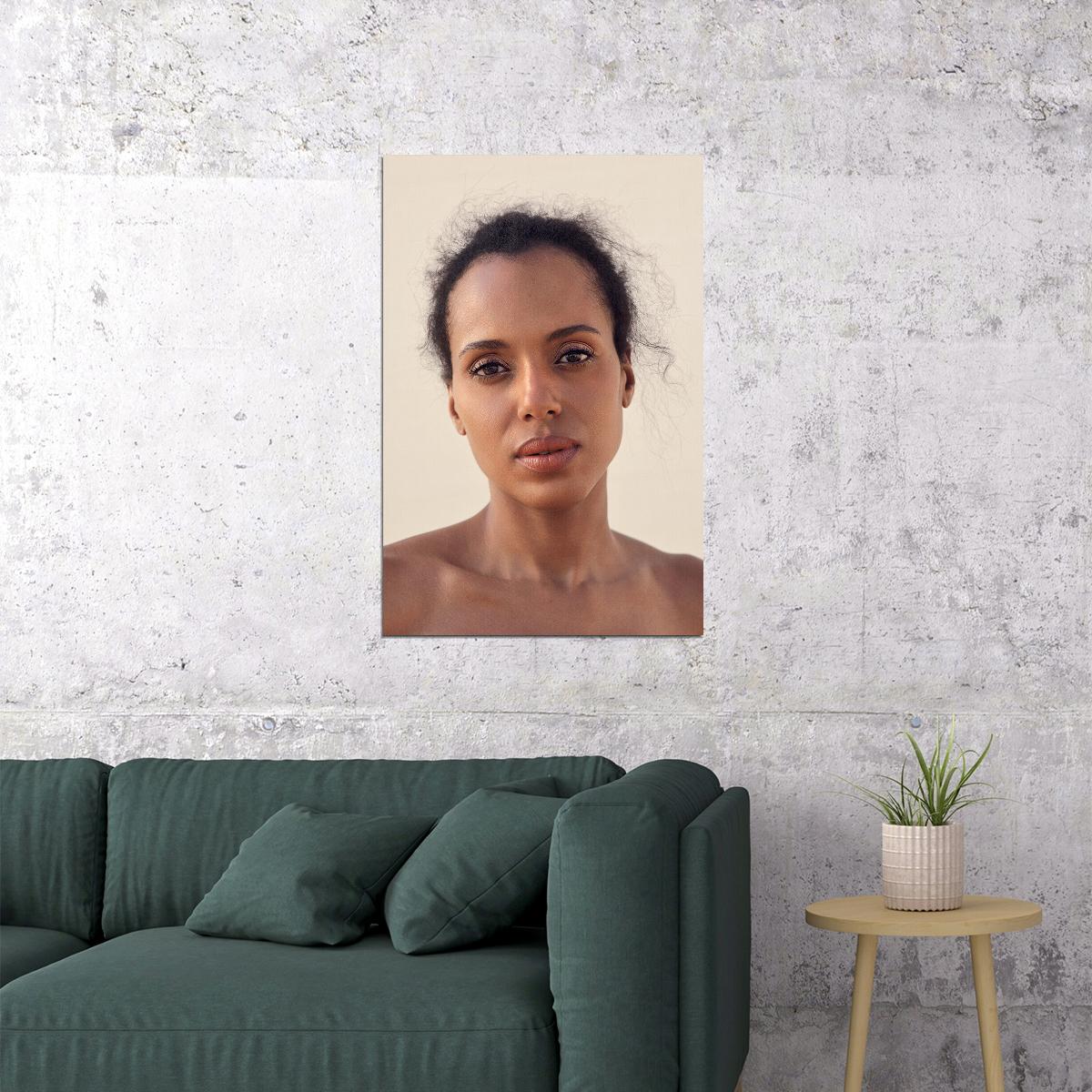 Kerry Washington American Actor Poster Wall Art Print Home Wall Decor - xonomax